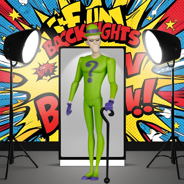 The Riddler – Batman Animated Figur (McFarlane 2024) | Hoppla Stuff